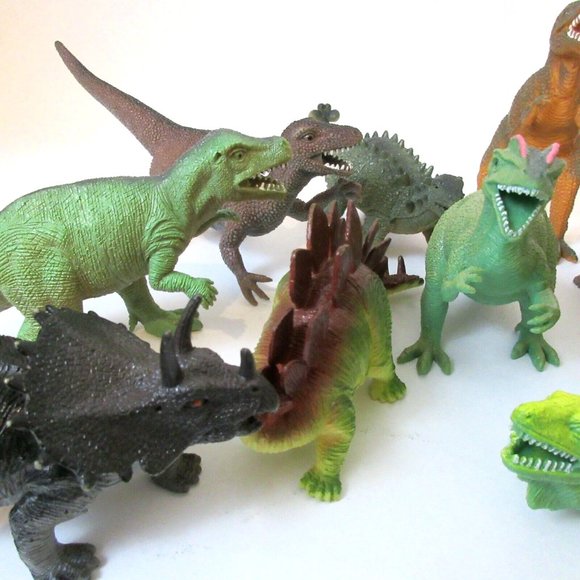 Boley Beautifully Detailed Realistic Dinosaur Dino 8" Figures Complete Set of 10 - Picture 3 of 10